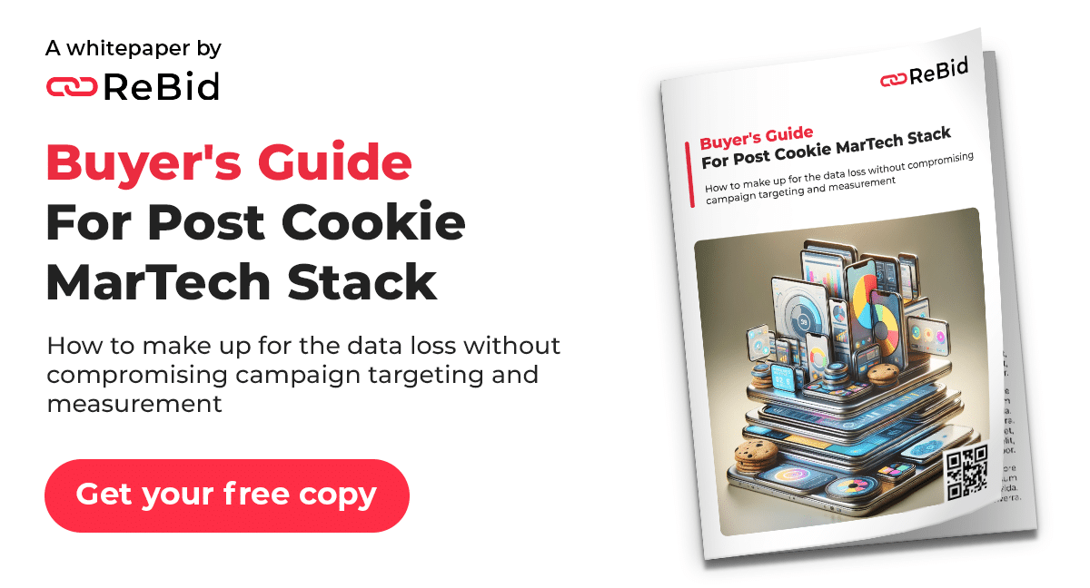 Buyer's Guide For Post Cookie MarTech Stack